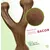 MCBOSON Jouet à mâcher moyen bacon wishbone chiens compulsifs
