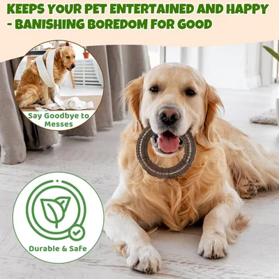 MCBOSON Os nylon indestructible saveur bœuf toutes tailles chiens MCBOSON Os nylon indestructible saveur bœuf toutes tailles chiens