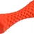 MCBOSON Jouet Os Caoutchouc Rouge 153x66x66mm MCBOSON Jouet Os Caoutchouc Rouge 153x66x66mm