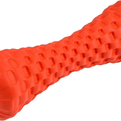 MCBOSON Jouet Os Caoutchouc Rouge 153x66x66mm MCBOSON Jouet Os Caoutchouc Rouge 153x66x66mm