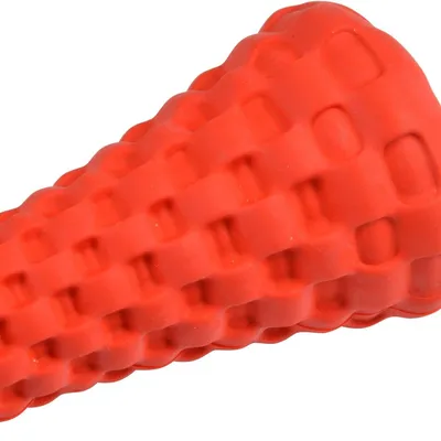 MCBOSON Jouet Os Caoutchouc Rouge 153x66x66mm MCBOSON Jouet Os Caoutchouc Rouge 153x66x66mm