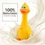 MCBOSON Jouet Poulet Latex Jaune MCBOSON Jouet Poulet Latex Jaune