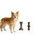 MCBOSON Lot de 2 plaques érable bacon chiens MCBOSON Lot de 2 plaques érable bacon chiens