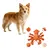 Jouet peluche homard orange grinçant à mâcher chiots tous chiens Jouet peluche homard orange grinçant à mâcher chiots tous chiens