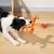 Jouet peluche homard orange grinçant à mâcher chiots tous chiens Jouet peluche homard orange grinçant à mâcher chiots tous chiens