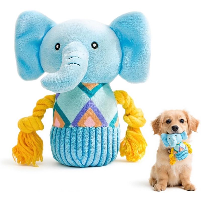 ZooVenture Jouet Elephant Corde Chien Races Moyennes