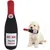 PetTribes - Jouet Peluche Bouteille Vin pour Chiot, Sifflet 22cm PetTribes - Jouet Peluche Bouteille Vin pour Chiot, Sifflet 22cm