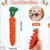 PetTribes Jouets Chien Carotte x2 : Corde Tressée Coton, Dentition, Chiots PetTribes Jouets Chien Carotte x2 : Corde Tressée Coton, Dentition, Chiots
