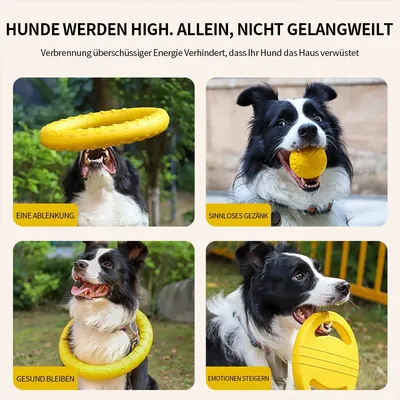 PetTribes Frisbee pour Chien Anneau Flottant Interactif PetTribes Frisbee pour Chien Anneau Flottant Interactif