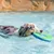 MCBOSON Taille M Vert Flottant Planant Frisbee Chien MCBOSON Taille M Vert Flottant Planant Frisbee Chien