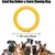 Zoomtopia Disque flottant petit chien EVA jaune indestructible Zoomtopia Disque flottant petit chien EVA jaune indestructible