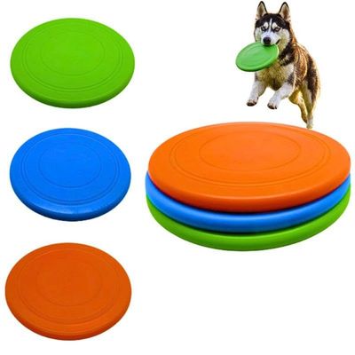 PetTribes 3disques volants chien, résistants, jeu extérieur et entraînement
