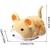 ZooVenture Souris Interactive Chat - Peluche, Vibrante, Sonore