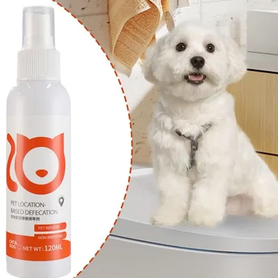 MCBOSON Spray d'entraînement à la défécation pour chiots 120 ml