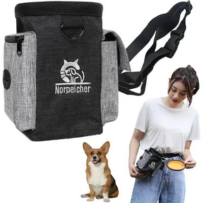 ZooVenture Sac Friandises Chien 2-en-1 Portable