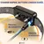 MCBOSON Collier anti-aboiement automatique noir 3 modes 7 niveaux MCBOSON Collier anti-aboiement automatique noir 3 modes 7 niveaux