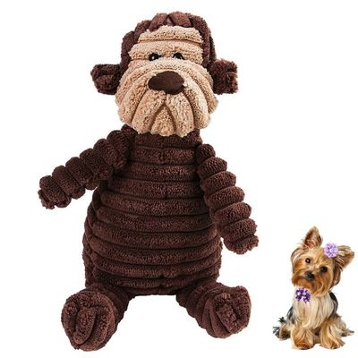 Pawffee Jouet de grignotage pour petits chiens - Singe