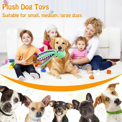 Zoomtopia Jouets pour Chiens poulpe bleu qui couine 34cm 6 pattes Zoomtopia Jouets pour Chiens poulpe bleu qui couine 34cm 6 pattes
