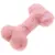 Jouet os en peluche rose pour chien avec sifflet - Doux et amusant Jouet os en peluche rose pour chien avec sifflet - Doux et amusant