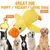 PetTribes - Jouet Peluche Canard pour Chien 35cm, Sifflet Intérieur PetTribes - Jouet Peluche Canard pour Chien 35cm, Sifflet Intérieur