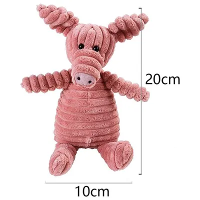 Pawffee Jouet pour petits chiens en forme de lion - Jouet en peluche Pawffee Jouet pour petits chiens en forme de lion - Jouet en peluche