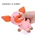 PetTribes Jouet pour Chien Peluche Lapin Sonore PetTribes Jouet pour Chien Peluche Lapin Sonore