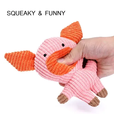 PetTribes Jouet pour Chien Peluche Lapin Sonore PetTribes Jouet pour Chien Peluche Lapin Sonore