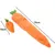 ZooVenture Jouet Peluche Carotte Chien Couineur ZooVenture Jouet Peluche Carotte Chien Couineur