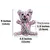 Pawffee Jouet de nettoyage dentaire en forme d'ours en peluche pour chiens Pawffee Jouet de nettoyage dentaire en forme d'ours en peluche pour chiens
