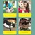 Pawffee Jouet pour chien en peluche en forme de renard Pawffee Jouet pour chien en peluche en forme de renard