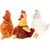 Zoomtopia Jouet poulet froissé chien marron peluche Zoomtopia Jouet poulet froissé chien marron peluche