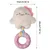 MCBOSON Jouet en peluche pour chien avec anneau en caoutchouc
