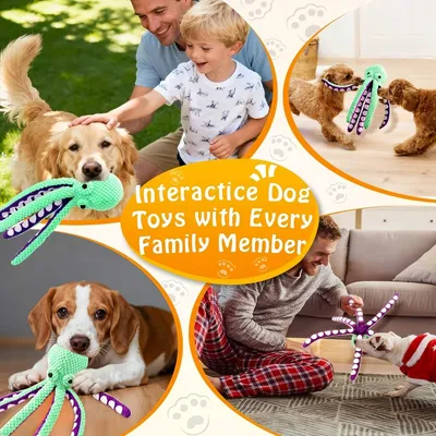 FurryFusion Grand jouet bruissant pour chien en peluche FurryFusion Grand jouet bruissant pour chien en peluche
