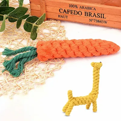 ZooVenture Jouet Mâcher Coton Chien 2 Pièces