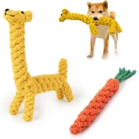 ZooVenture Jouets Mâcher Coton Chien 2 Pièces