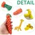 ZooVenture Jouet Mâcher Coton Chien 2 Pièces