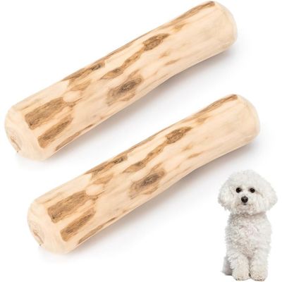 PetTribes Bâton à Mâcher Bois d'Olivier Lot de 2 S