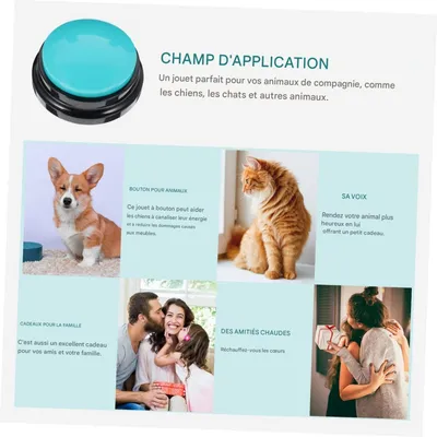 FurryFusion Boîte sonore plastique dressage canin
