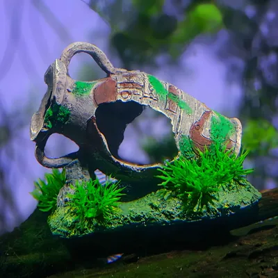 FurryFusion Zerbrochene Vase Design für Aquarien