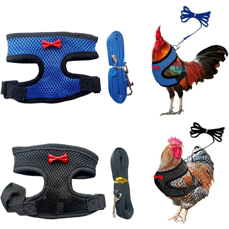 Harnais Animal PetTribes - Ensemble 2 Pièces Ajustable avec Laisse