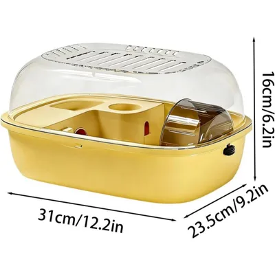 ZooVenture Cage Hamster ABS - Transparente, Silencieuse, Ventilee ZooVenture Cage Hamster ABS - Transparente, Silencieuse, Ventilee