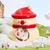 FurryFusion Maison de bonhomme de neige en céramique pour hamster FurryFusion Maison de bonhomme de neige en céramique pour hamster