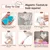 PetTribes Bouteille Eau 220ml Hamster Lapin, Magnétique, Silencieuse PetTribes Bouteille Eau 220ml Hamster Lapin, Magnétique, Silencieuse