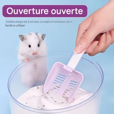 FurryFusion Pelle pour sable d'urine de hamster FurryFusion Pelle pour sable d'urine de hamster