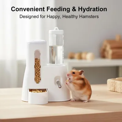 ZooVenture Distributeur Nourriture Eau Hamster Bleu ZooVenture Distributeur Nourriture Eau Hamster Bleu