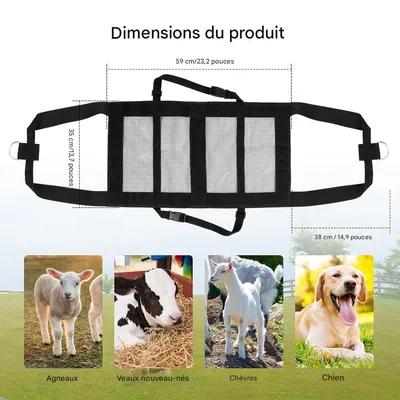 FurryFusion Sac de pesée pour animaux domestiques FurryFusion Sac de pesée pour animaux domestiques