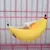 MCBOSON Bananenförmiges Nest für Kleintiere