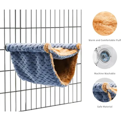 ZooVenture Hamac Petit Animal - Peluche, Cage, Lavable