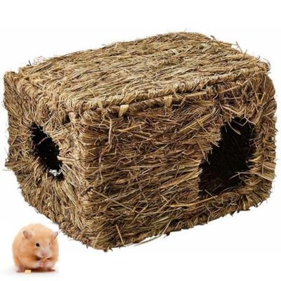 ZooVenture Maison Herbe Pliante - 100% Naturel, Sans Plastic