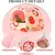 PetTribes - 2 Maisons Tissu Cochon d'Inde Hamster Peluche Douce